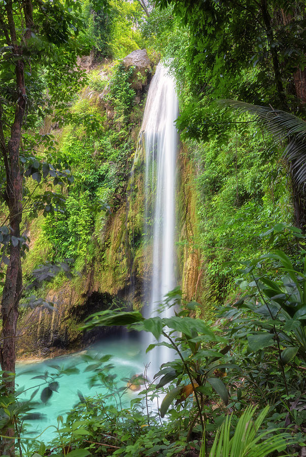 Waterfall Photograph - Secluded #1 by Russell Pugh