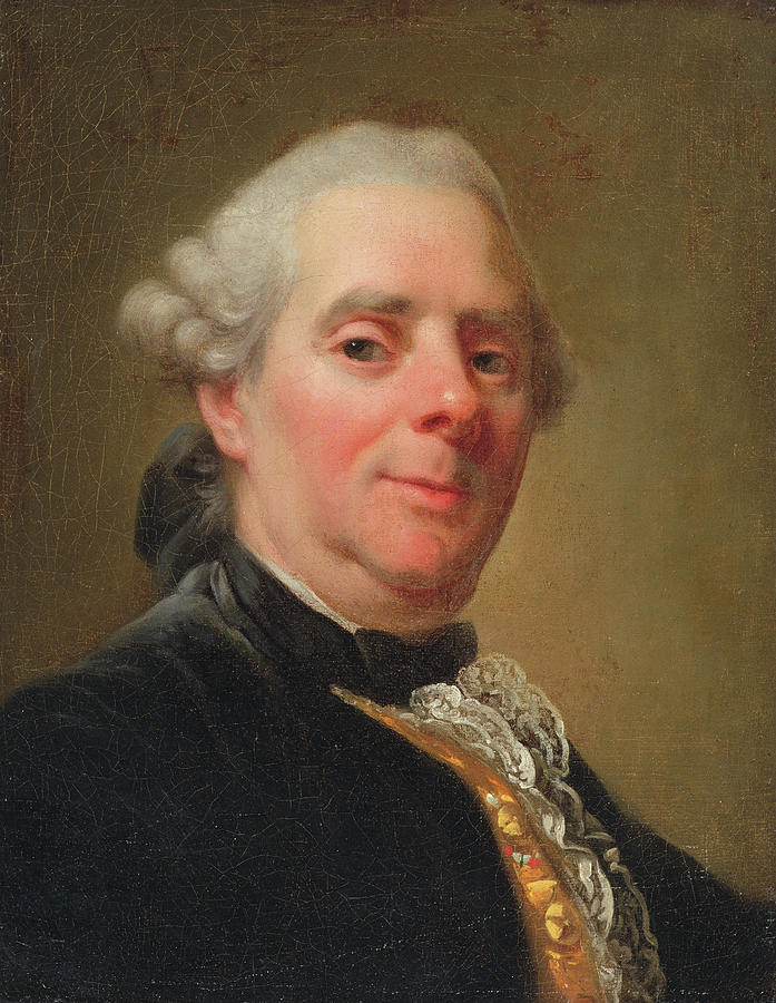 Self Portrait Painting By Alexander Roslin 