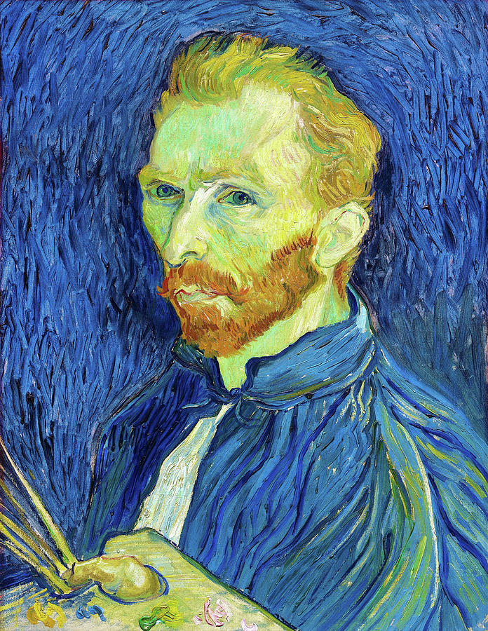 Vincent Van Gogh Painting - Self-Portrait - Digital Remastered Edition #1 by Vincent van Gogh