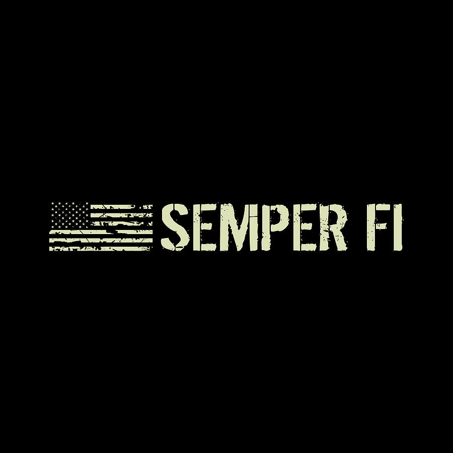 Semper Fi Digital Art By Jared Davies