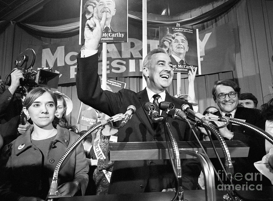 Senator Eugene Mccarthy #1 Photograph by Bettmann