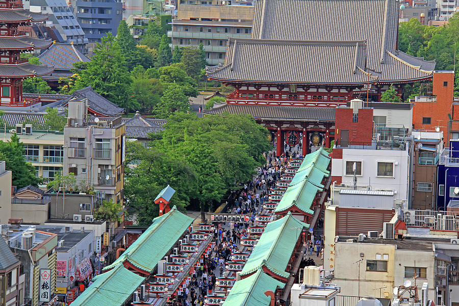 Senso-ji Temple - Tokyo #2 Photograph by Richard Krebs