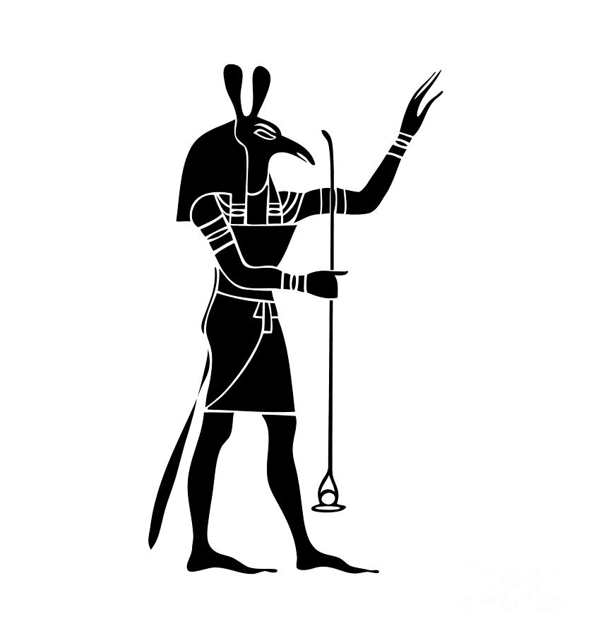 Set - God of Ancient Egypt #1 Digital Art by Michal Boubin
