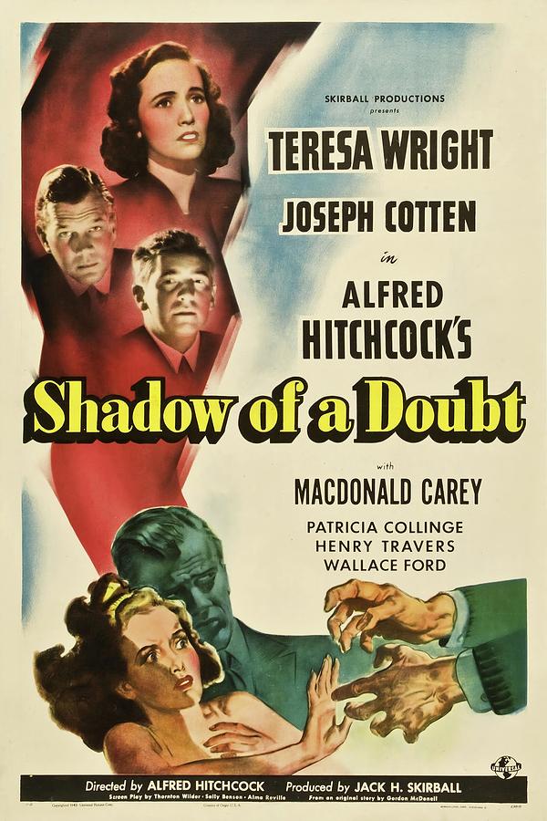 Shadow Of A Doubt -1943-. #1 Photograph by Album