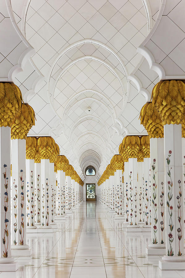 Sheikh Zayed Mosque. Abu Dhabi. Uae #1 Photograph by Siqui Sanchez