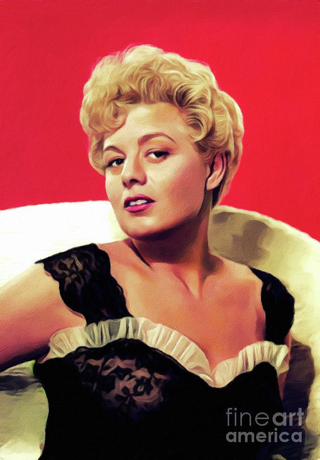 Shelley Winters, Vintage Actress #1 Painting by Esoterica Art Agency