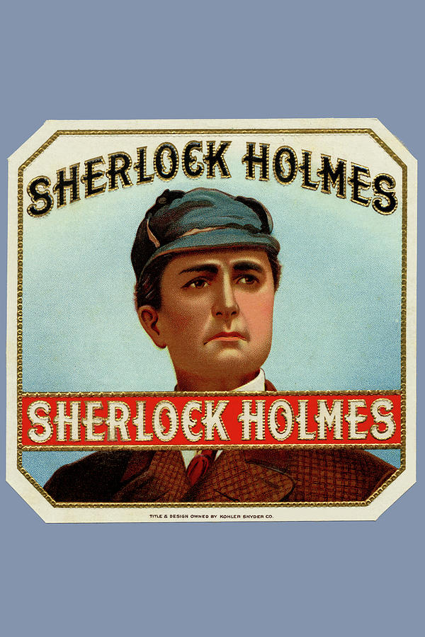 Sherlock Holmes Cigars #1 Painting by Unknown