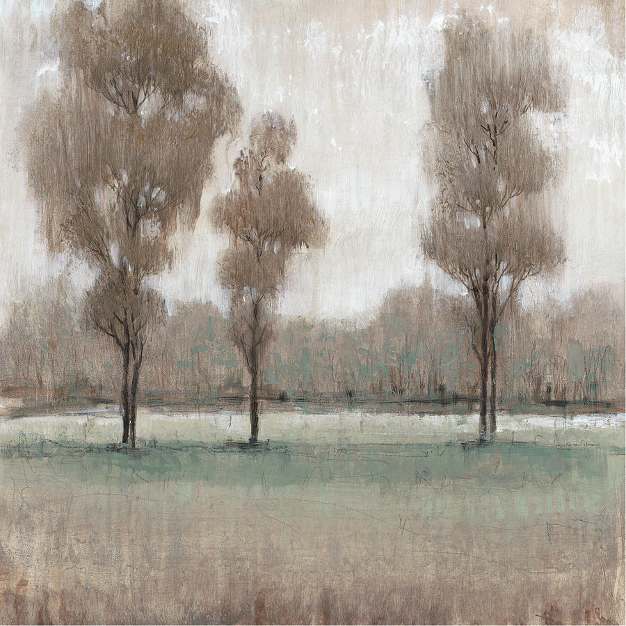 Landscape Painting - Shimmering Trees II #1 by Tim Otoole