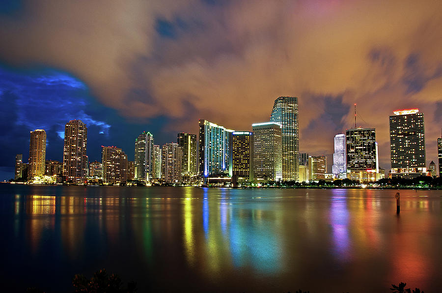 Shining Miami #1 Photograph by Alessandro Giorgi Art Photography