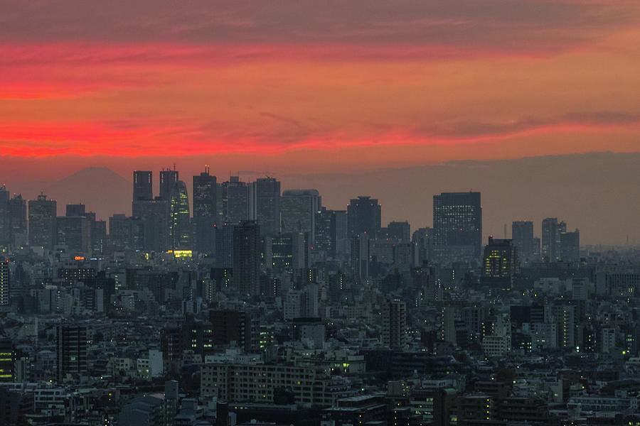 Shinjuku Twilight #1 Photograph by I Love Photo And Apple.