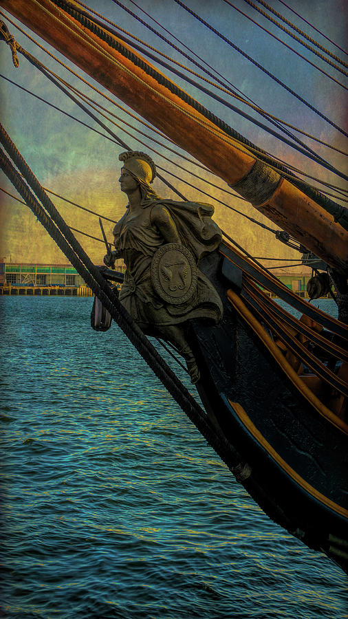 Ships figurehead  Photograph by Cathy Anderson