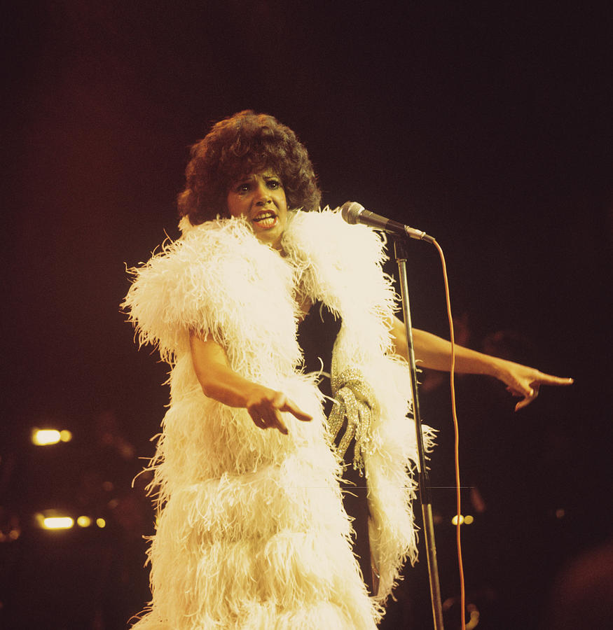 Shirley Bassey Performs On Stage #1 Photograph by Colin Fuller