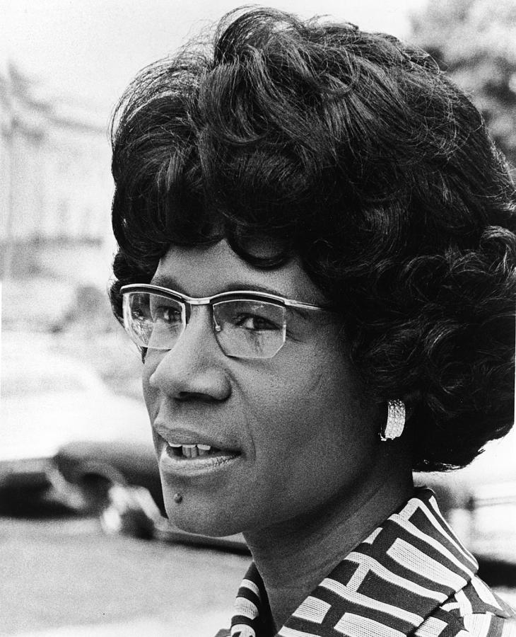 Shirley Chisholm 1 by Hulton Archive