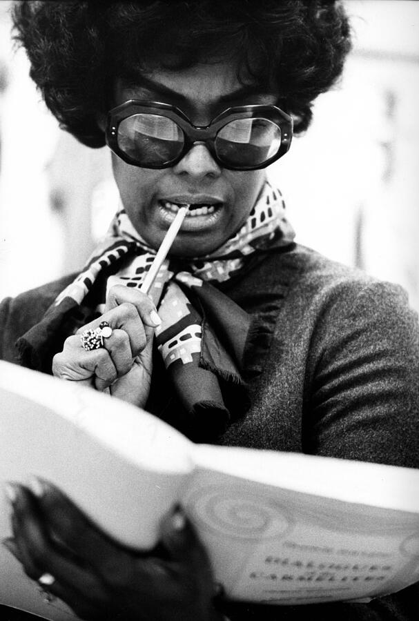 Black And White Photograph - Shirley Verrett #1 by Jack Mitchell Black And White Photograph - Shirley Verrett #1 by Jack Mitchell