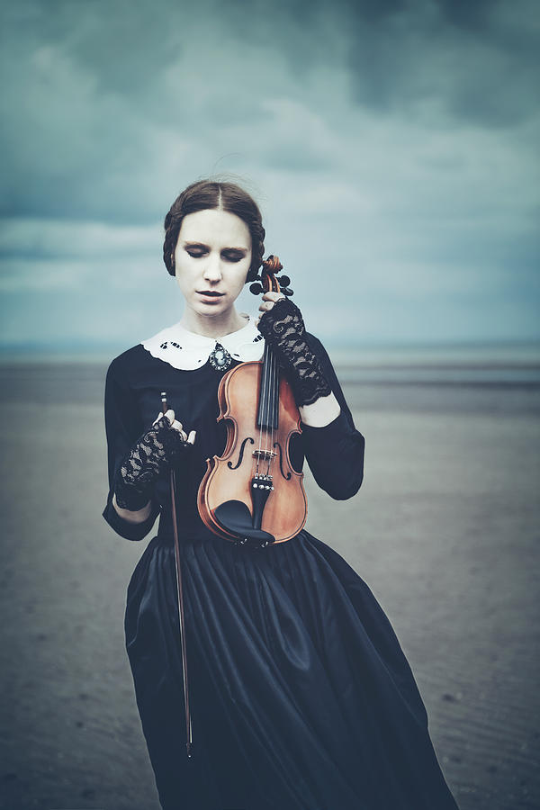 Music Photograph - Shore... #1 by Magdalena Russocka