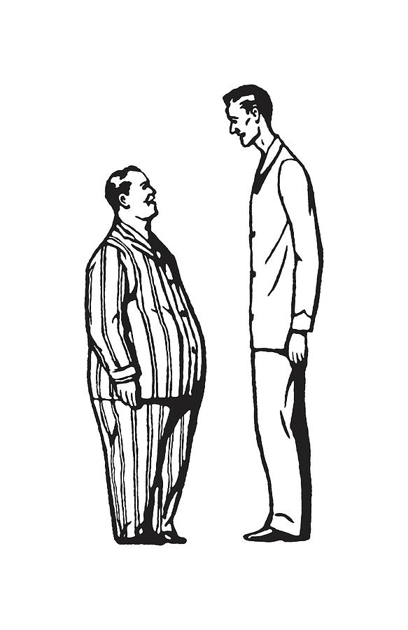 https://images.fineartamerica.com/images/artworkimages/mediumlarge/2/1-short-fat-man-and-tall-thin-man-csa-images.jpg
