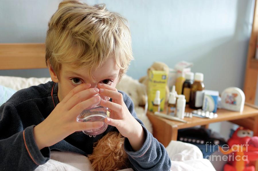 Sick Boy #1 Photograph by Claire Deprez/reporters/science Photo Library