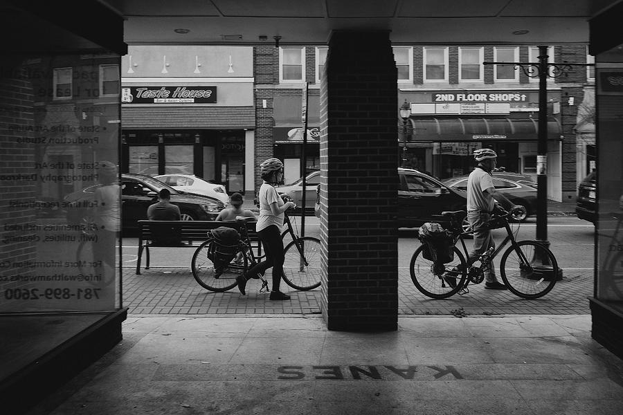 Boston Photograph - Side-walkers #1 by John Hoey