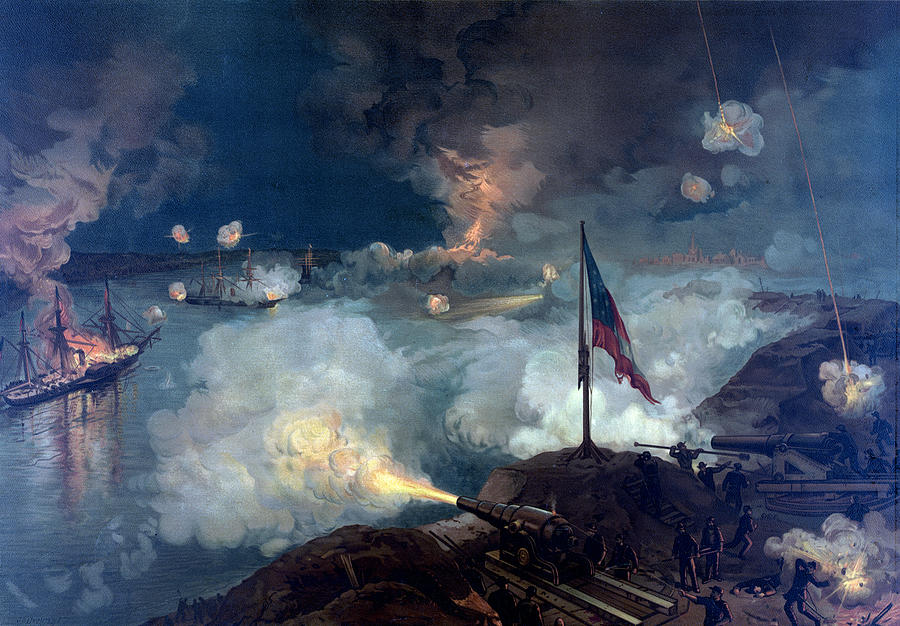 Siege Of Port Hudson, 1863 #1 Photograph by Science Source