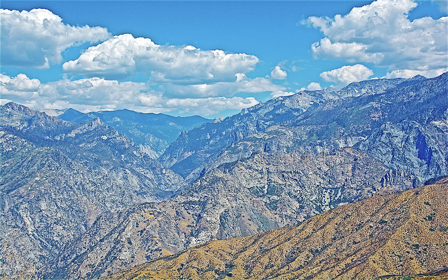 Sierra Nevada Mountains In Kings Canyon National Park California Photograph By Ruth Hager