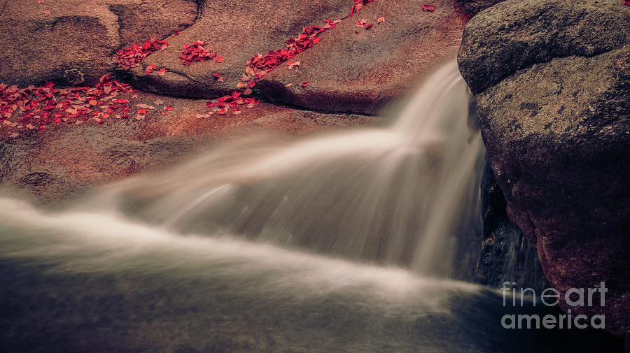 Waterfall Photograph - Silky waters #1 by Claudia M Photography