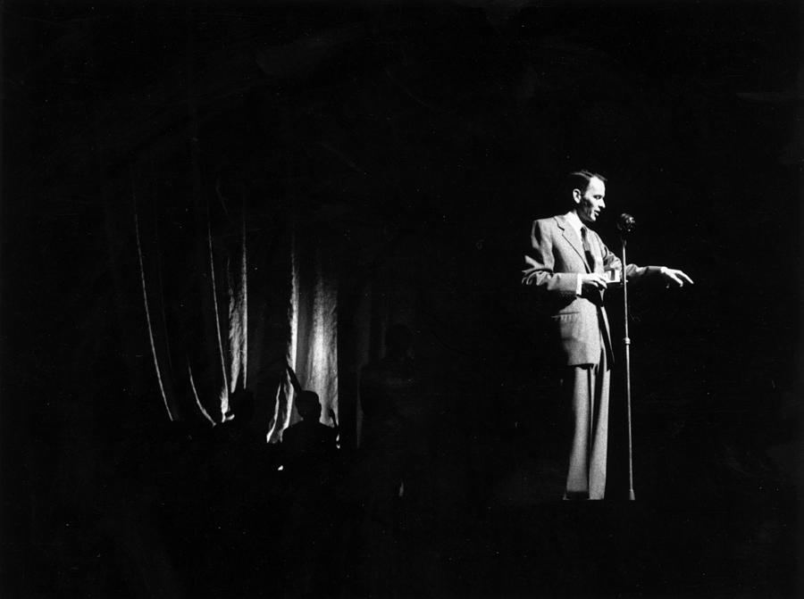 Sinatra Sings #1 Photograph by Ronald Startup