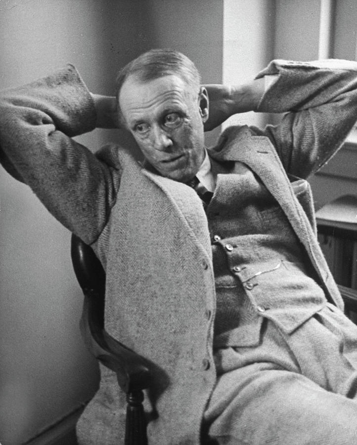 Sinclair Lewis #1 Photograph by Alfred Eisenstaedt