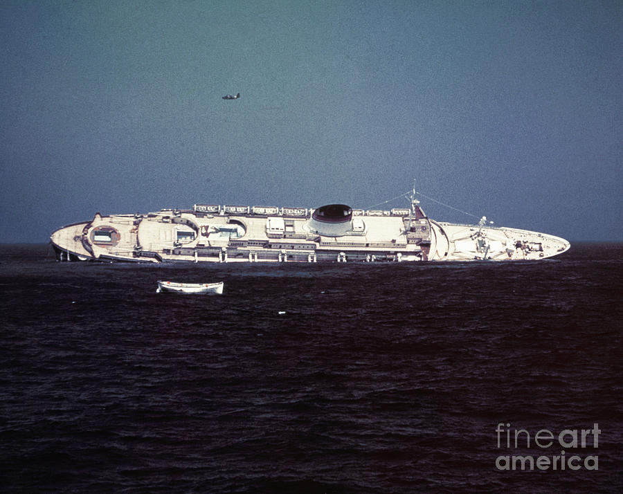 Sinking Of The Andrea Doria #1 Photograph by Bettmann