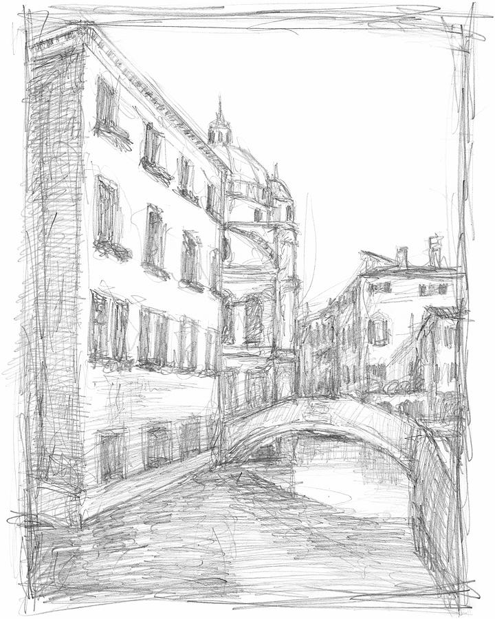 Sketches Of Venice Iv Painting by Ethan Harper - Fine Art America