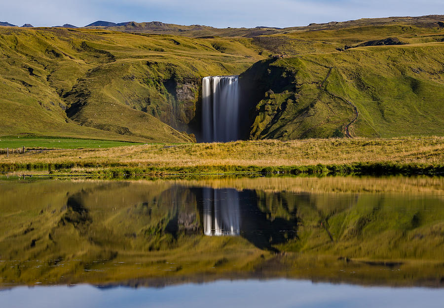 Skogafoss falls Photograph by George Afostovremea | Fine Art America