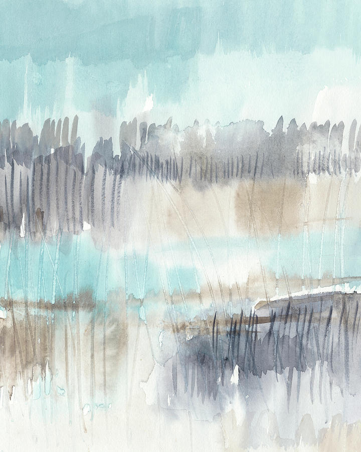 Sky Marsh I #1 Painting by Jennifer Goldberger