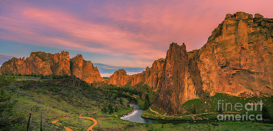 Smith Rock State Park, Oregon #1 Photograph by Henk Meijer Photography