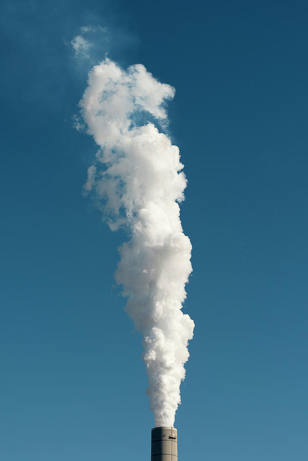 Nature Digital Art - Smoke Leaving Chimney #1 by Mischa Keijser