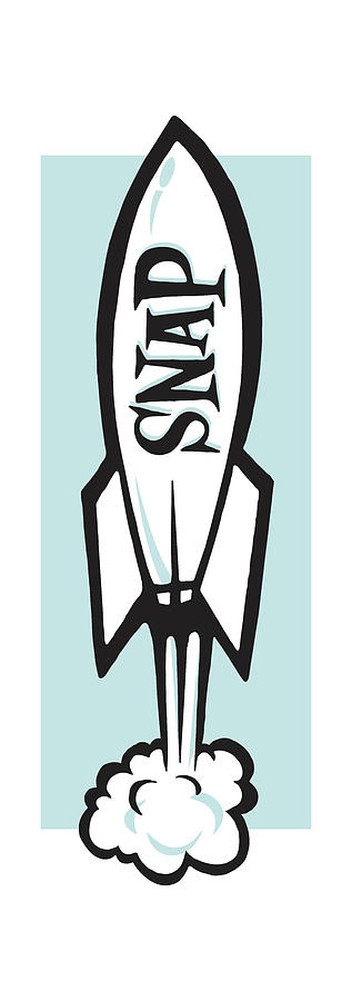 Science Fiction Drawing - Snap Rocket #1 by CSA Images