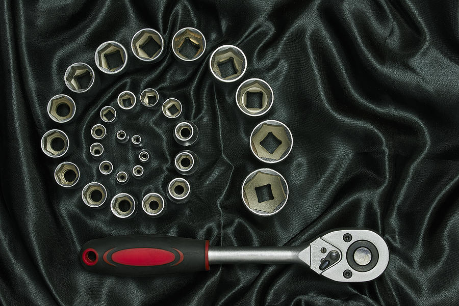 Tool Photograph - Socket Spanner Wrench #1 by Tom Pavlasek