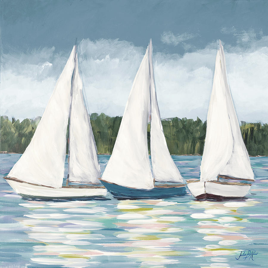Soft Painting - Soft Sail I #1 by Julie Derice
