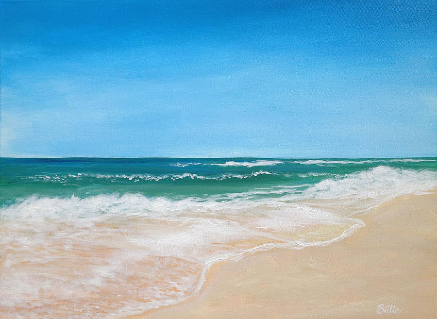 Kill Devil Hills Painting - A Kill Devil Hills Afternoon by Billie Mann Kill Devil Hills Painting - A Kill Devil Hills Afternoon by Billie Mann