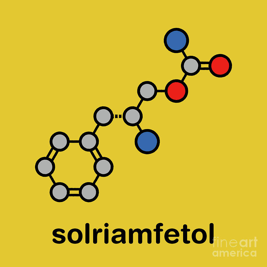 Solriamfetol Drug Molecule #1 by Molekuul/science Photo Library