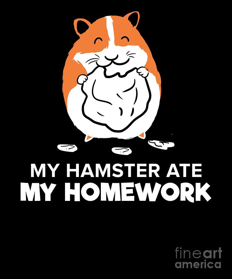 my hamster ate my homework poem