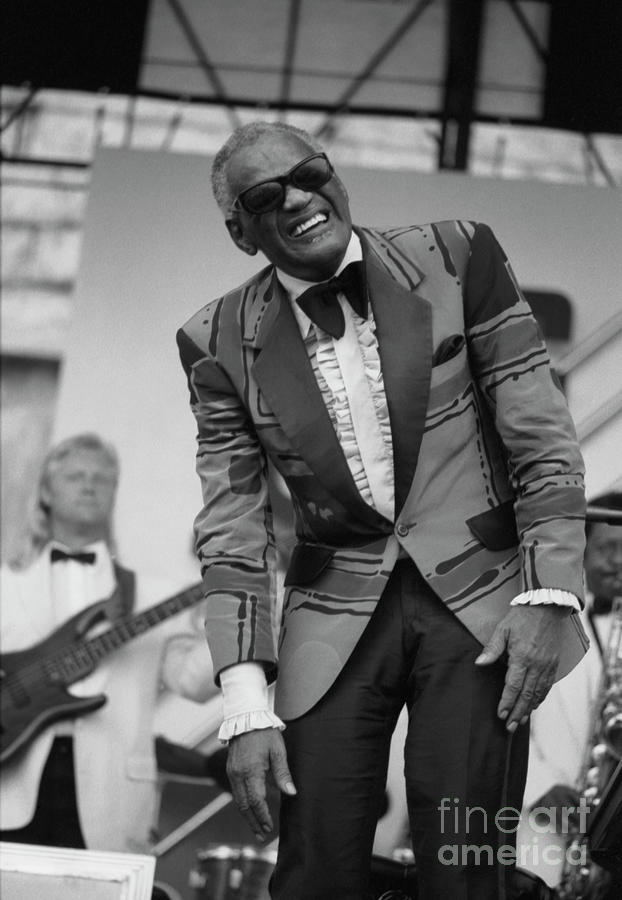 Music Photograph - Soul And R&b Legend Ray Charles #1 by The Estate Of David Gahr