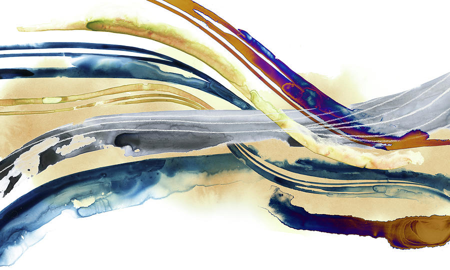 Soundwaves I #1 Painting by Grace Popp Soundwaves I #1 Painting by Grace Popp