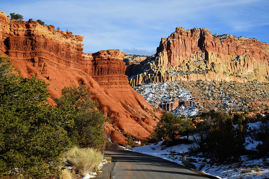 South Scenic Drive in Capitol Reef NP #1 Photograph by Ray Mathis