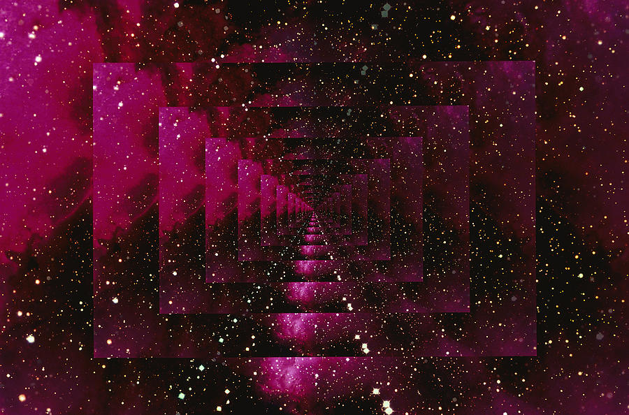 Space Image Generated By Computer Digital Art by Stocktrek