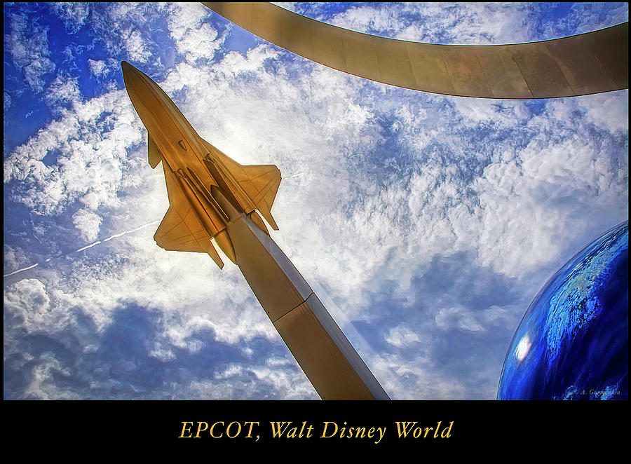 Space Pavilion, EPCOT, Walt Disney World #1 Photograph by A Macarthur Gurmankin