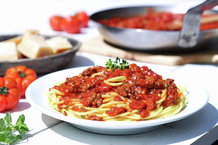 Spaghetti Bolognese #1 Photograph by Weymann, Frank