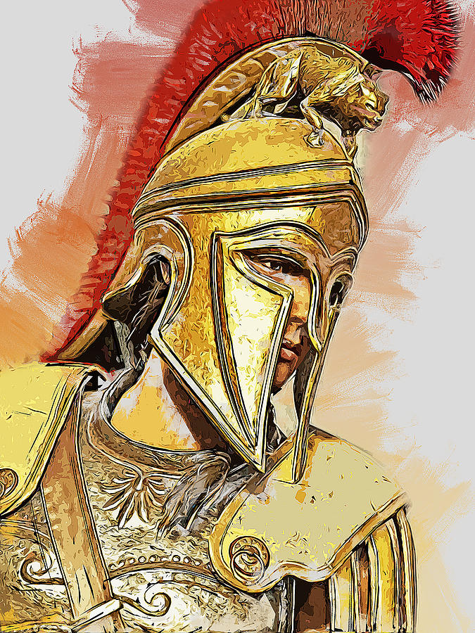 Spartan Hoplite - 51 by Andrea Mazzocchetti Spartan Hoplite - 51 by Andrea Mazzocchetti