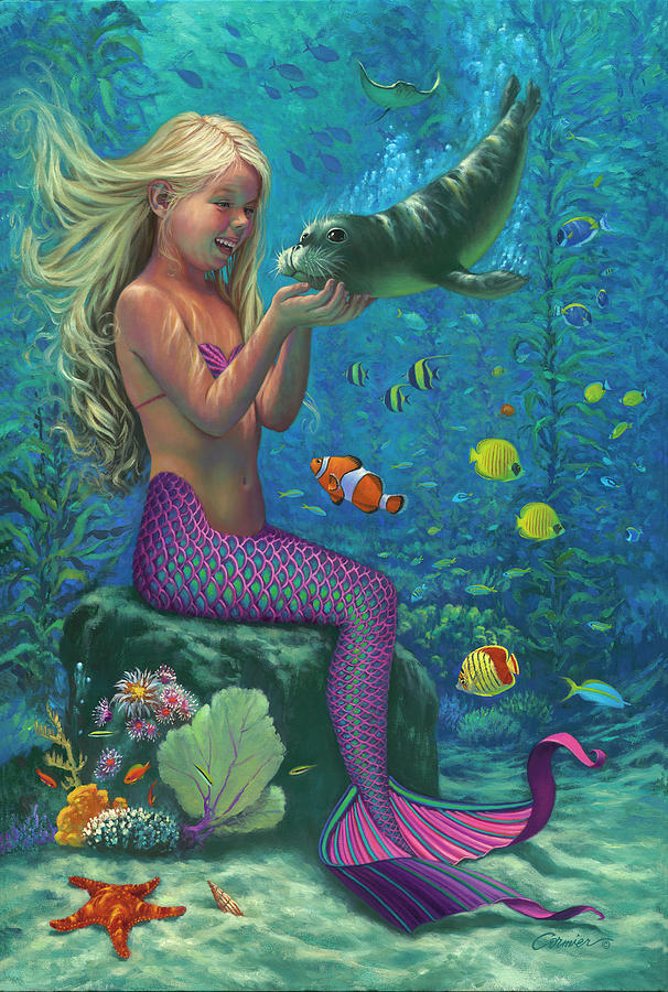 Special Friends Painting - Special Friends by Wil Cormier Special Friends Painting - Special Friends by Wil Cormier