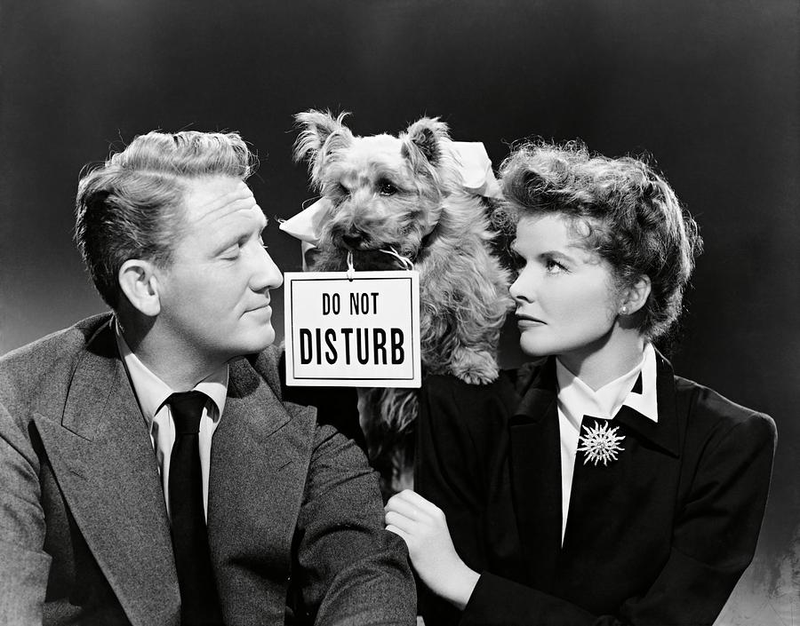SPENCER TRACY and KATHARINE HEPBURN in WITHOUT LOVE -1945-. #1 Photograph by Album