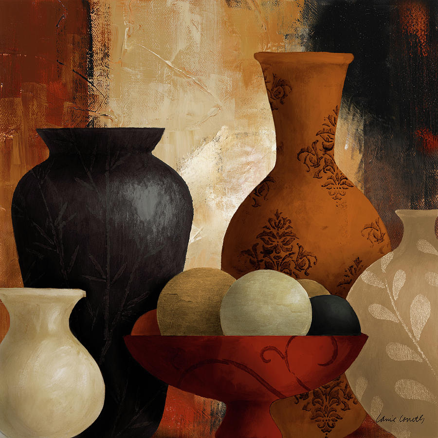 Barcelona Painting - Spiced Vessels I #1 by Lanie Loreth