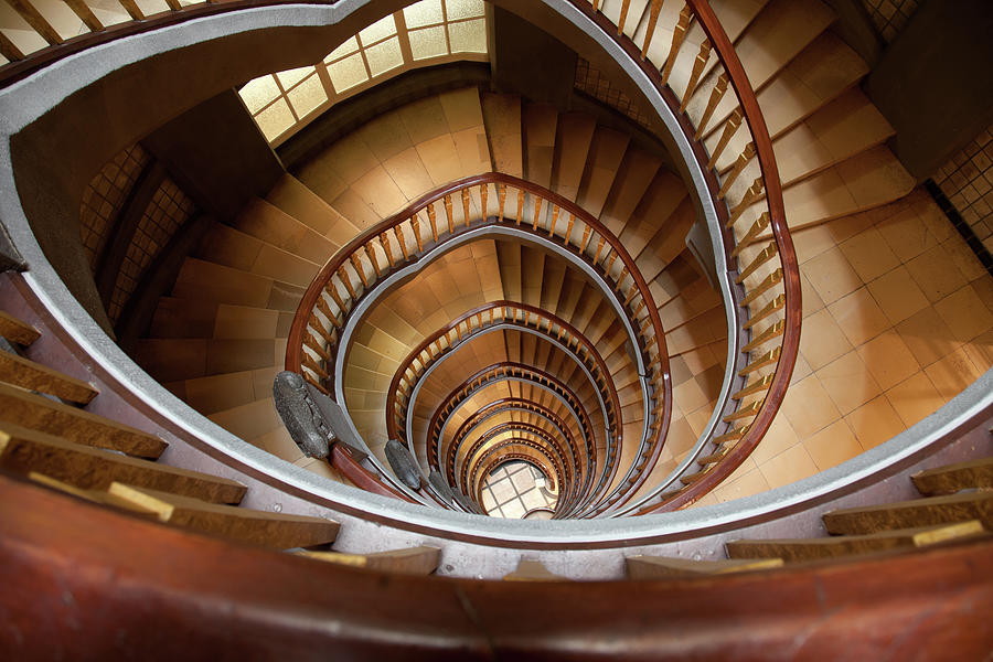 Spiral Staircase #1 Photograph by Lappes